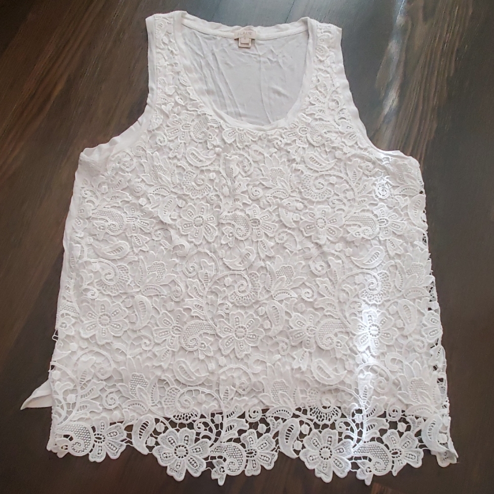 JCrew embellished tank